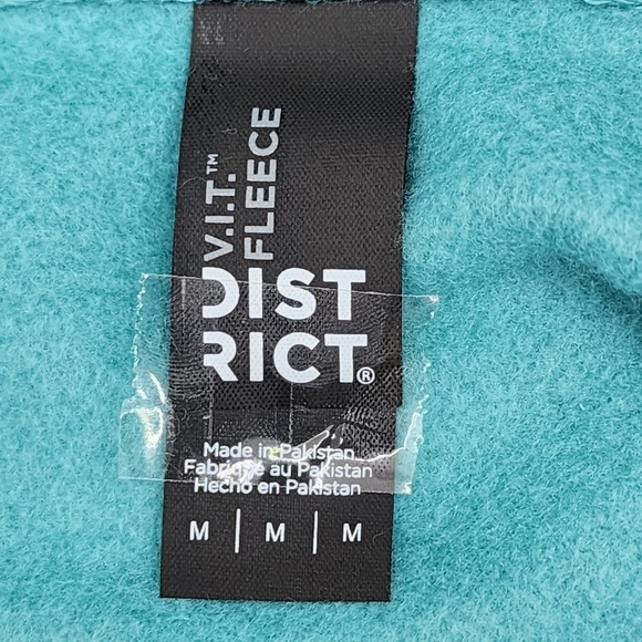 District Men's V.I.T. Fleece Hoodie - M - Picture 3 of 5